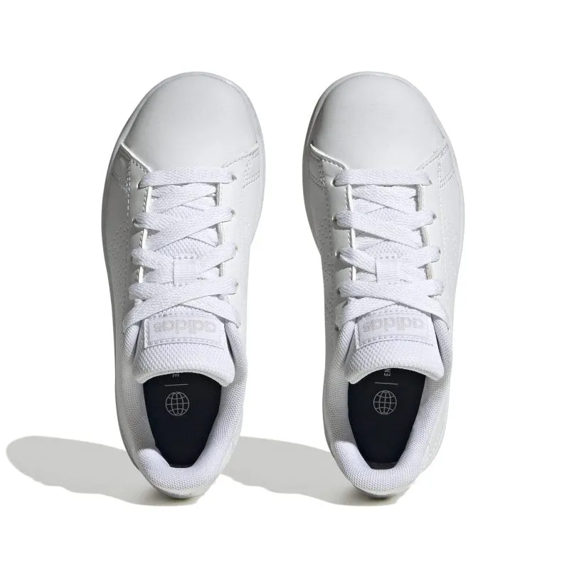 .ADIDAS ADVANTAGE YOUTH SHOES - WHITE - ( IG2511 ) - FIX - R2L13