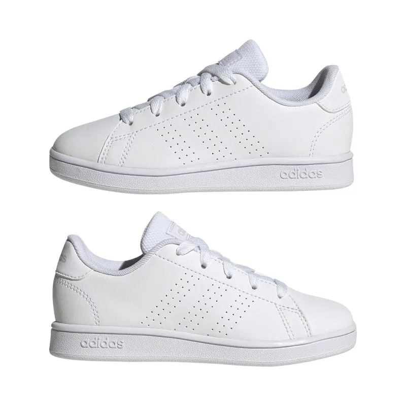 .ADIDAS ADVANTAGE YOUTH SHOES - WHITE - ( IG2511 ) - FIX - R2L13