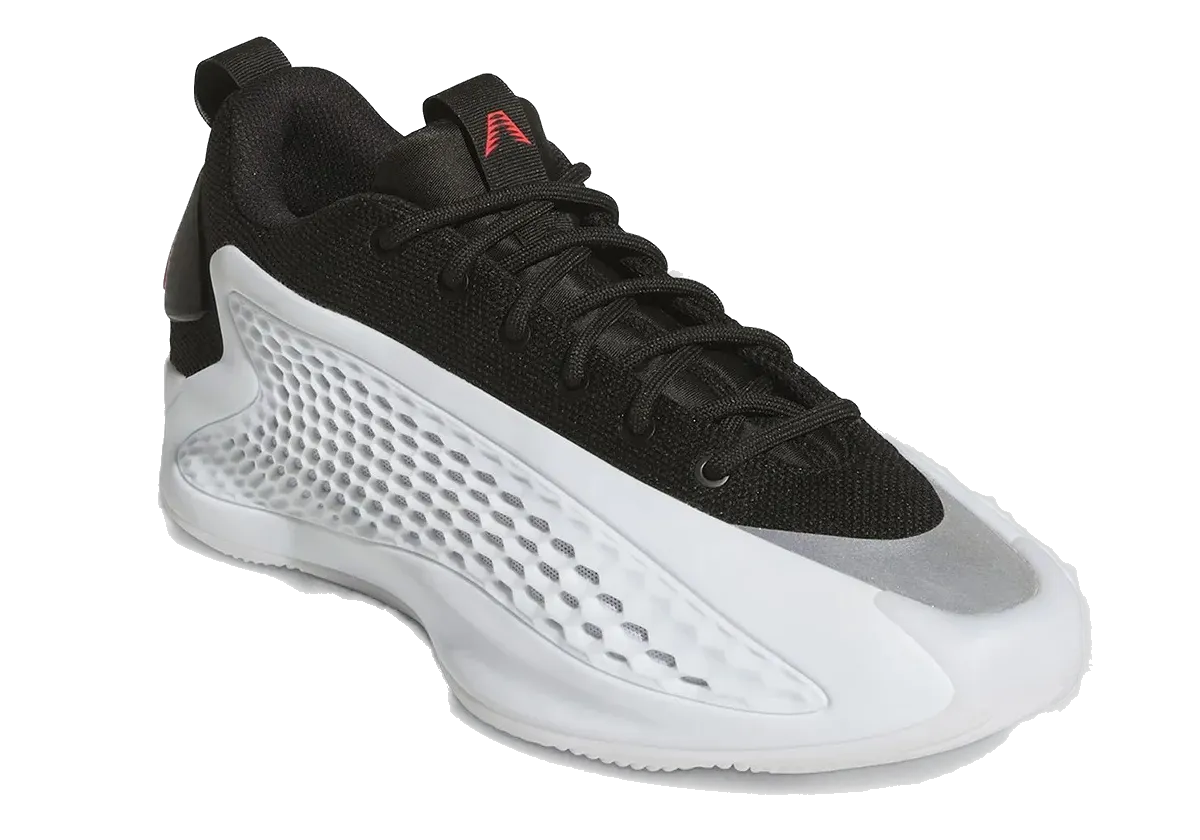 Adidas Men's Anthony Edwards 1 Low Shoes - White / Core Black / Lucid Red