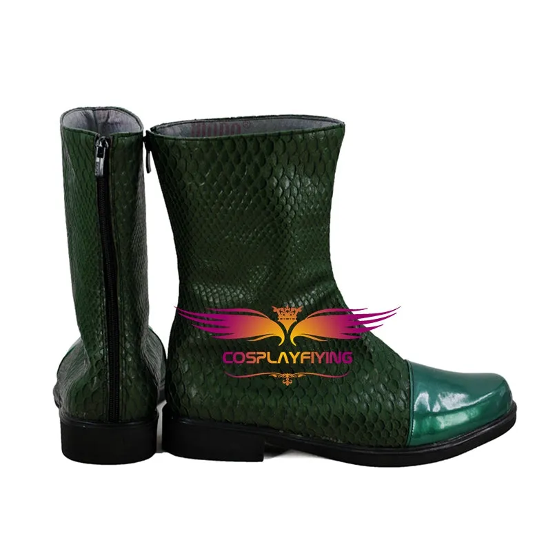 Aquaman Arthur Curry Cosplay Shoes Boots Custom Made for Adult Men and Women