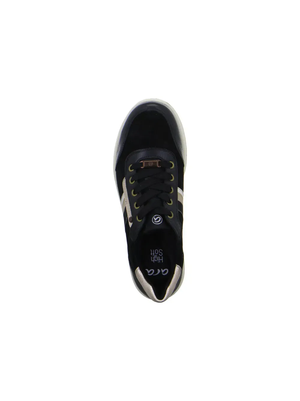 Ara Womens Sneaker 27542 Schwarz/Sand