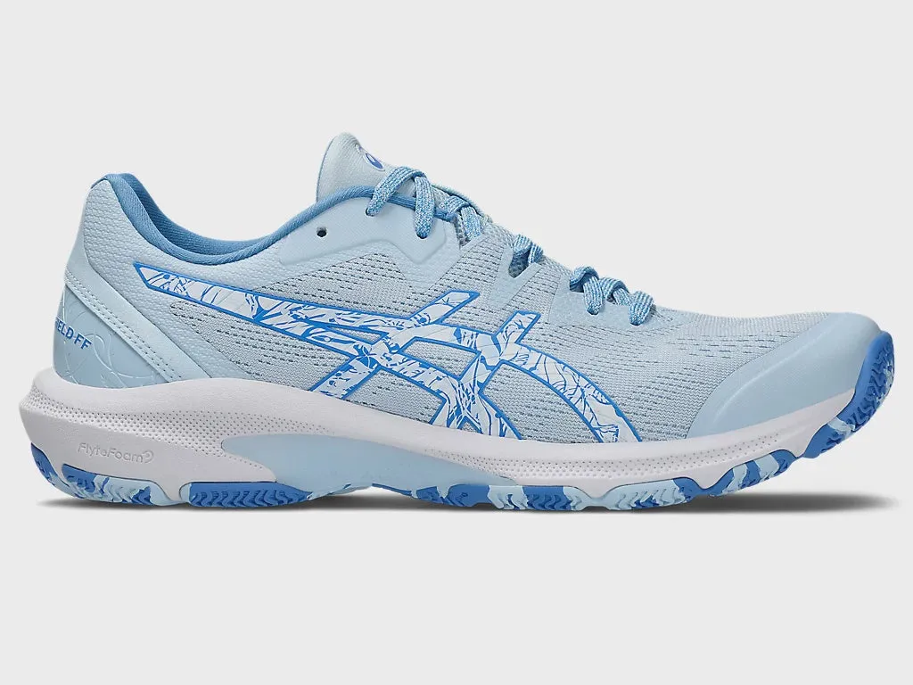 Asics Netburner Sheild FF Womens Light Blue/White
