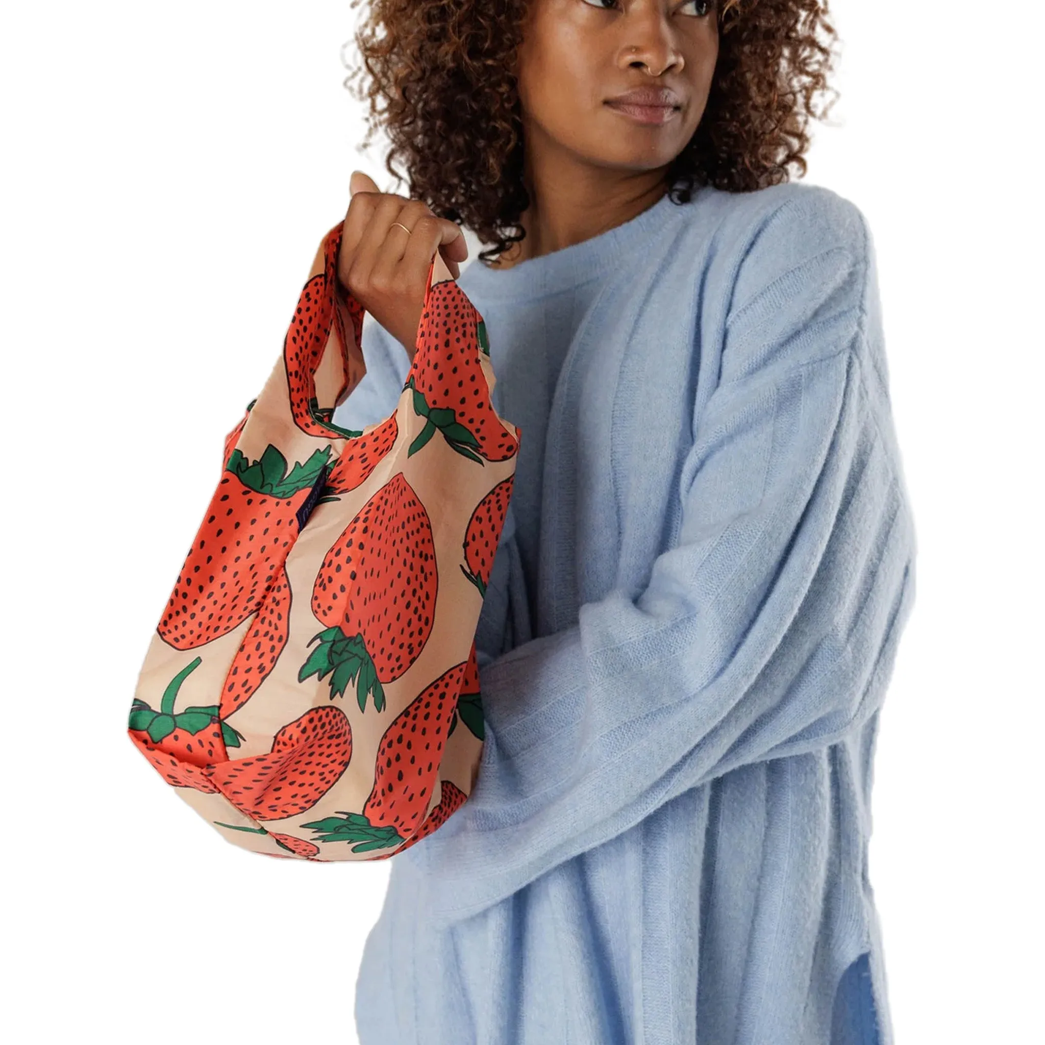 Baggu Baby Shopper Bag, Strawberry