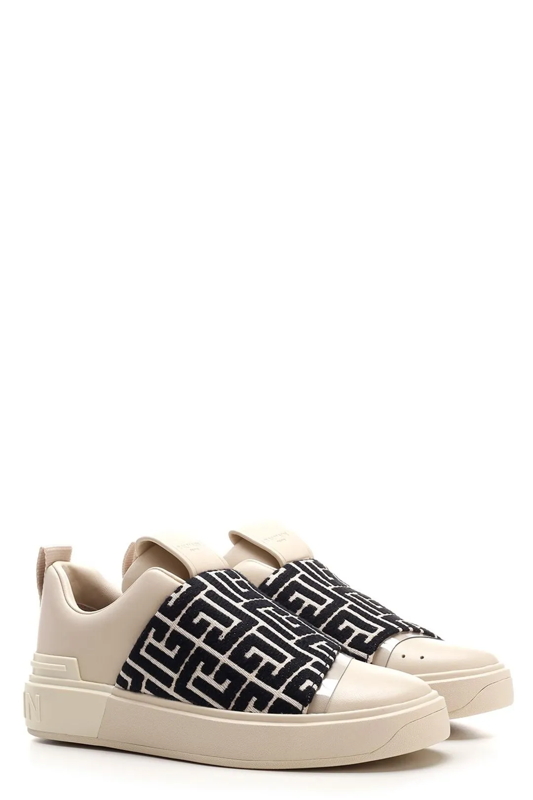 Balmain B-Court Slip-On Sneakers