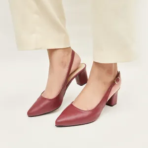 Block Heel Slingback