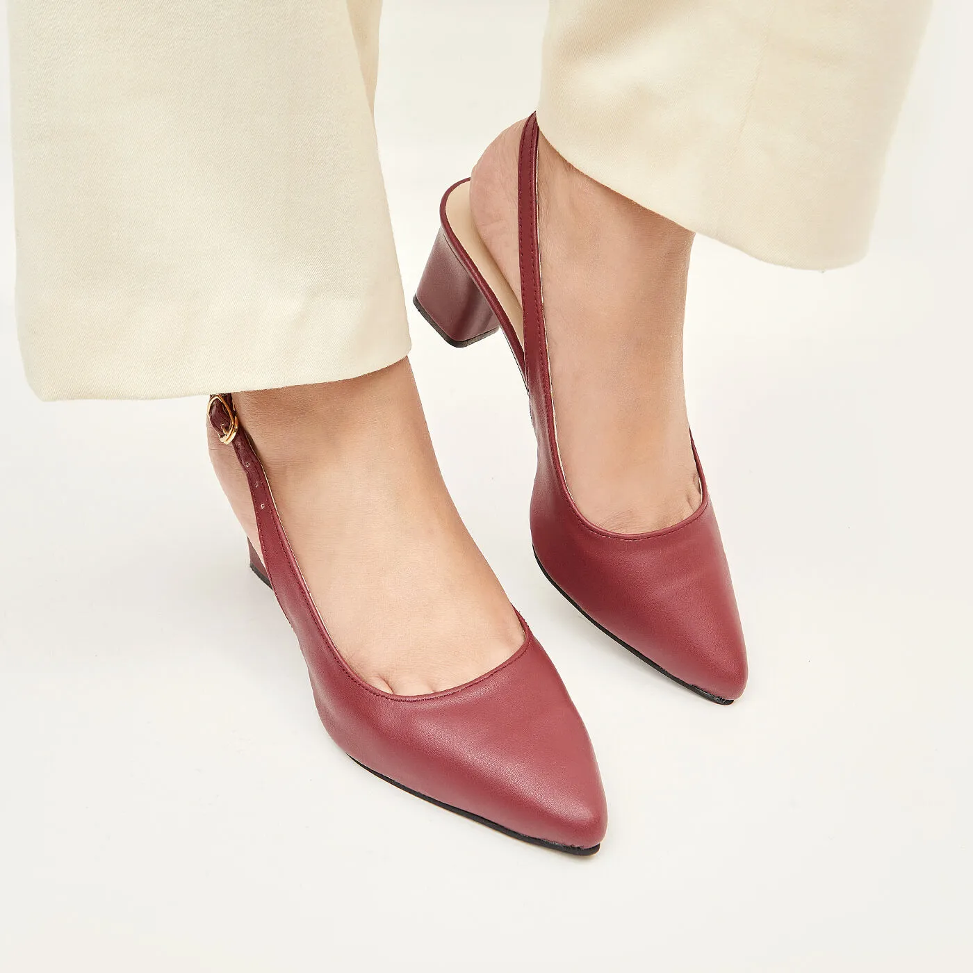 Block Heel Slingback