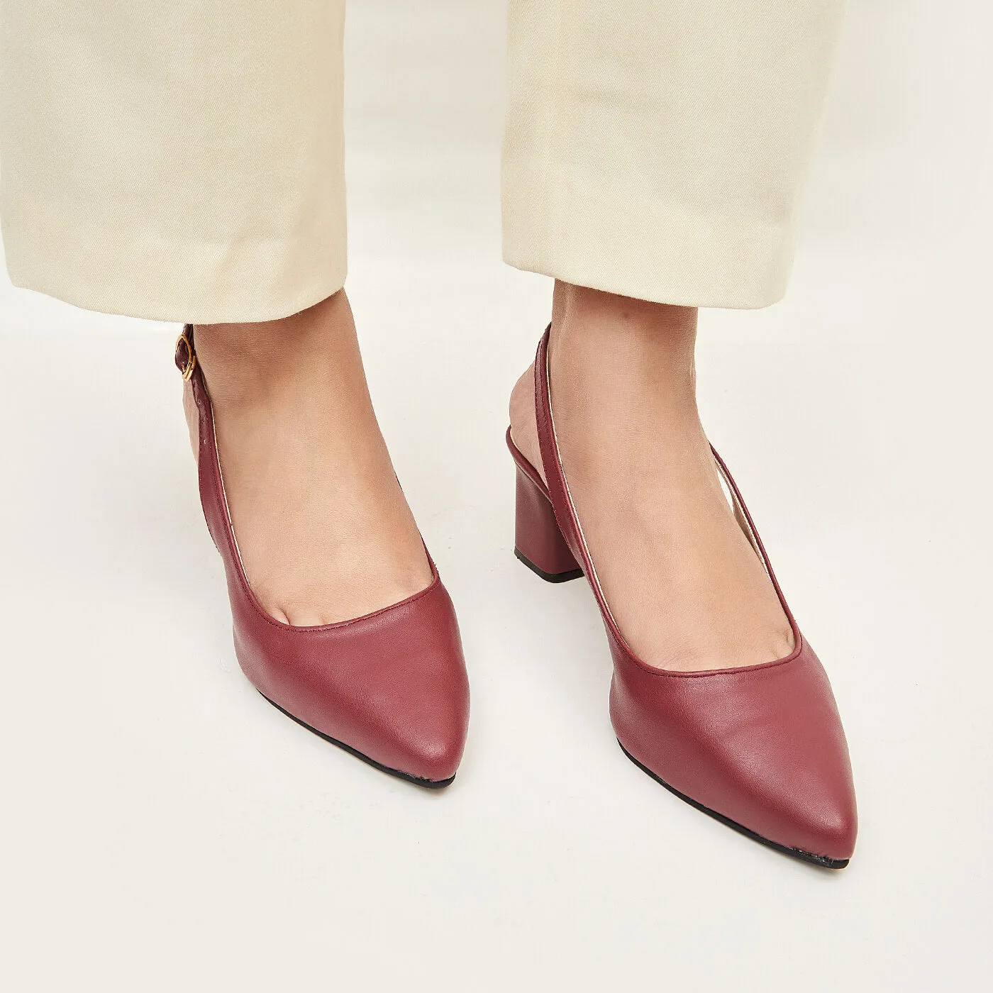 Block Heel Slingback