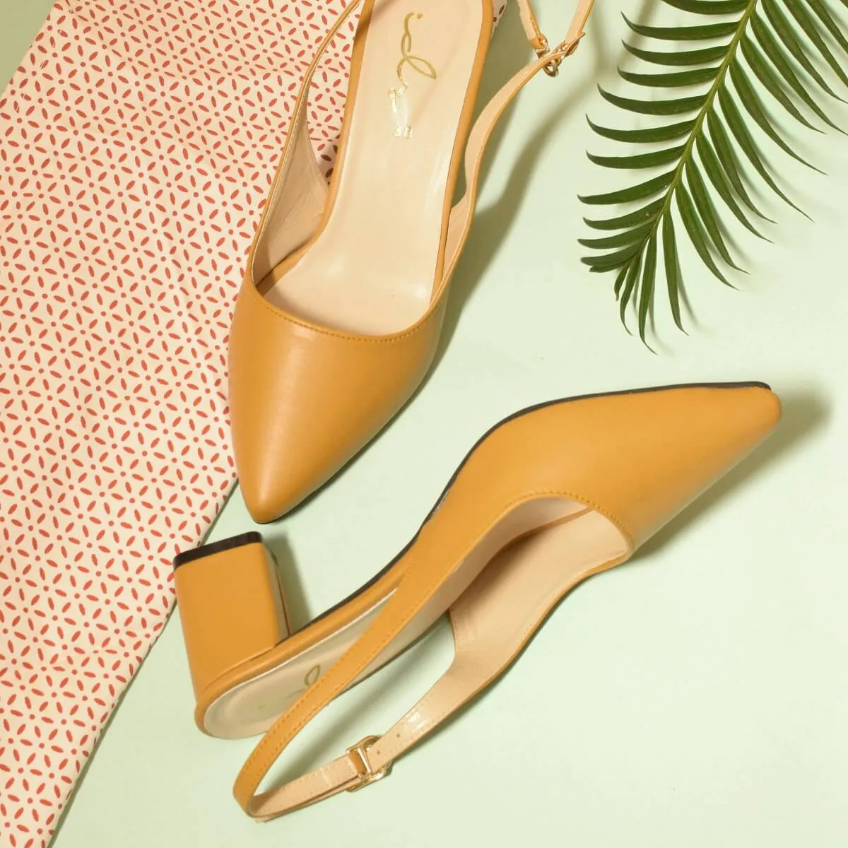 Block Heel Slingback