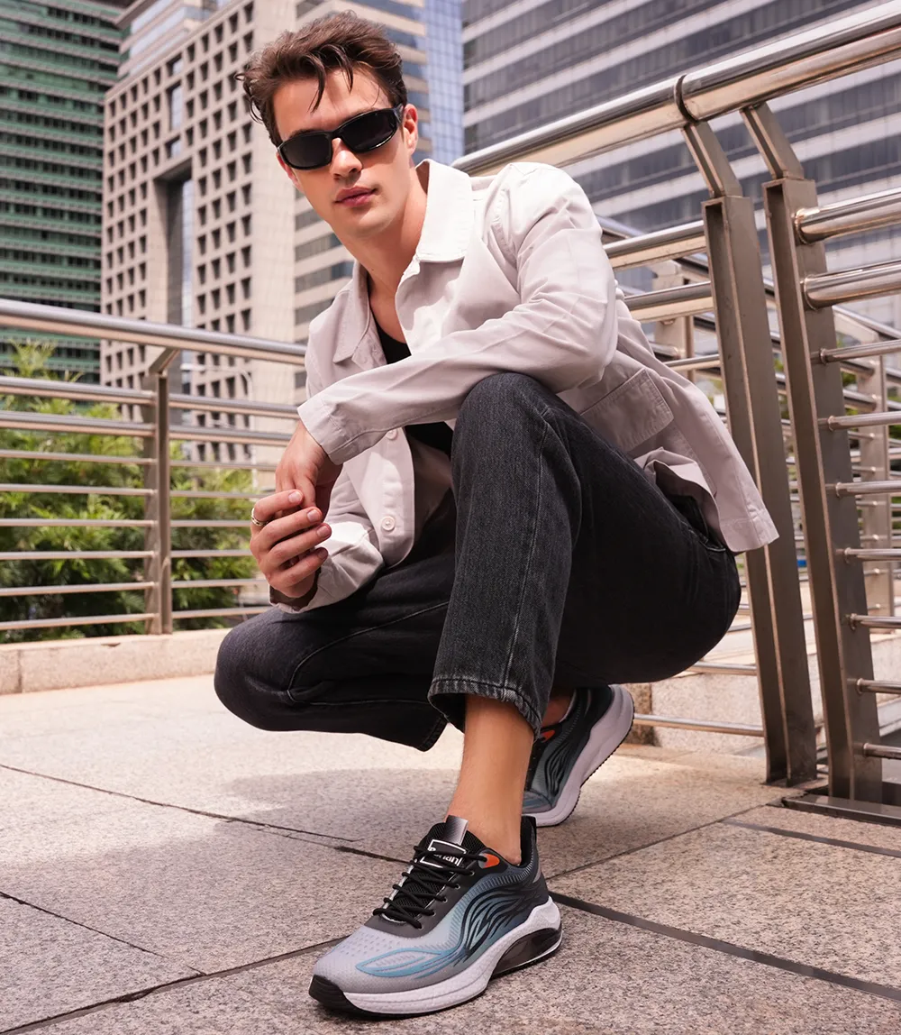 BM6283-BLACK/GREY-Men Sneaker