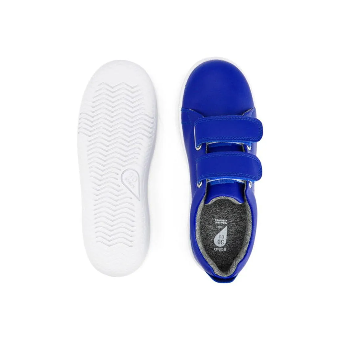 Bobux Kids   Plus Switch Grass Court Blueberry Velcro Trainers 837714 CLEARANCE