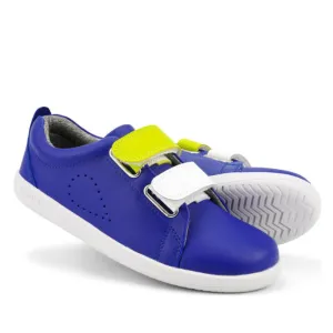 Bobux Kids   Plus Switch Grass Court Blueberry Velcro Trainers 837714 CLEARANCE