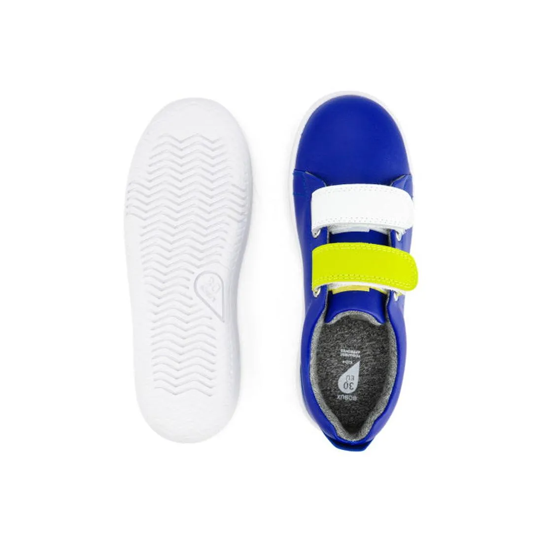 Bobux Kids   Plus Switch Grass Court Blueberry Velcro Trainers 837714 CLEARANCE