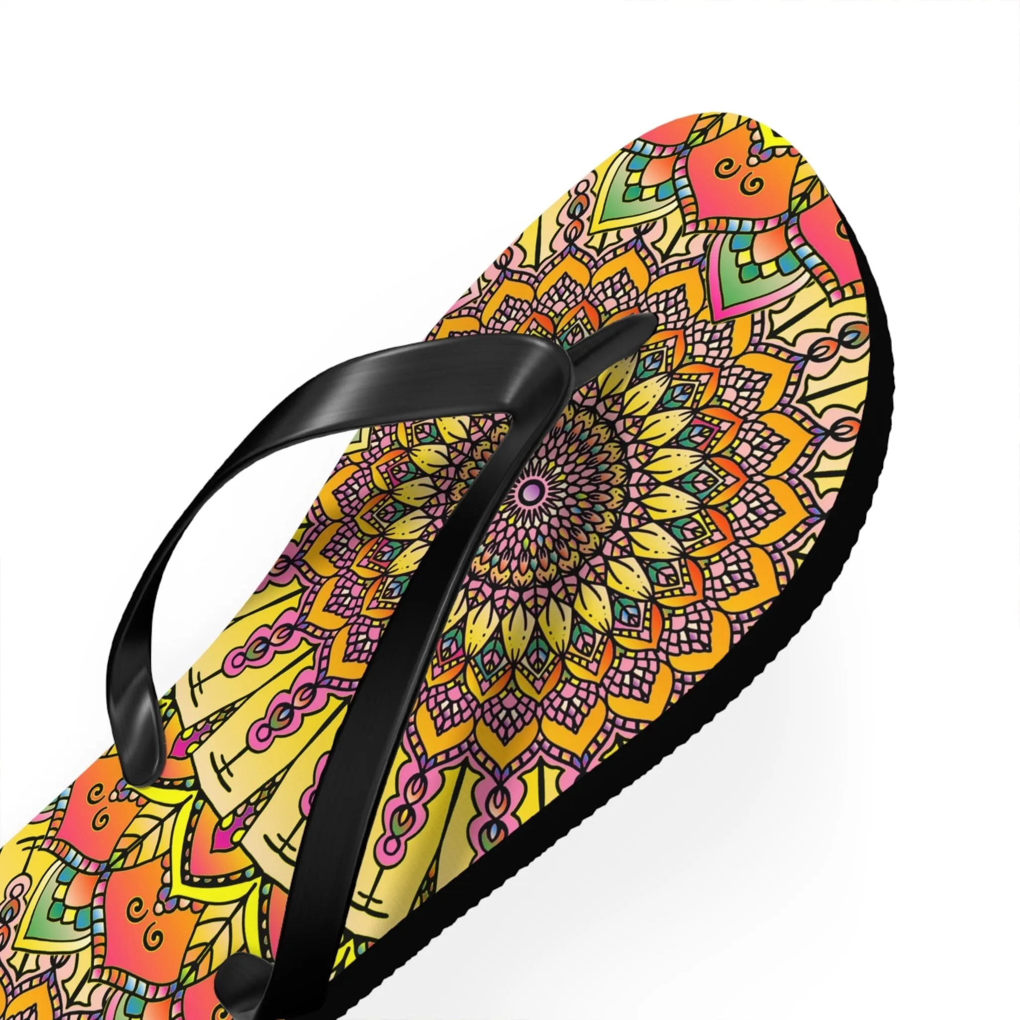 Bohemian Mandala Sandals - Colorful & Comfy