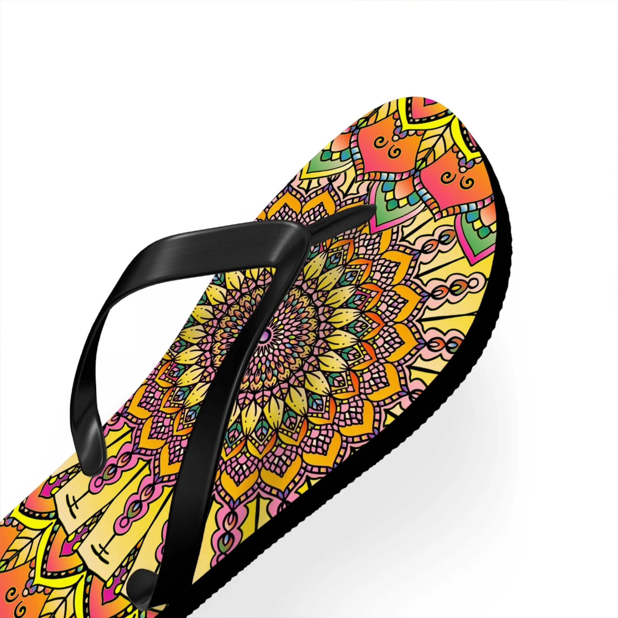 Bohemian Mandala Sandals - Colorful & Comfy
