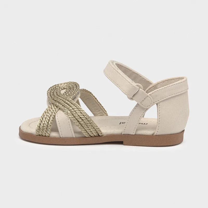 Braided Sandal For Baby Girl by Mayoral