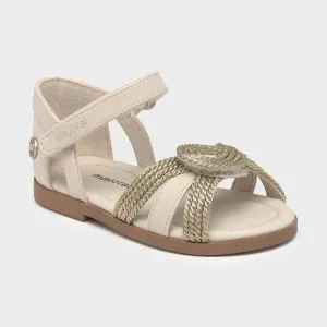 Braided Sandal For Baby Girl by Mayoral