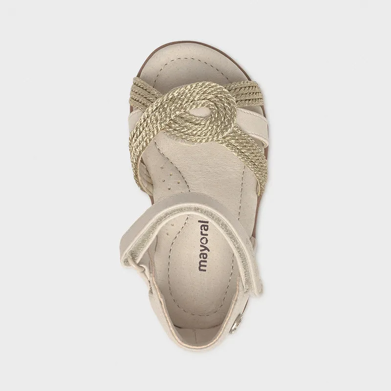 Braided Sandal For Baby Girl by Mayoral