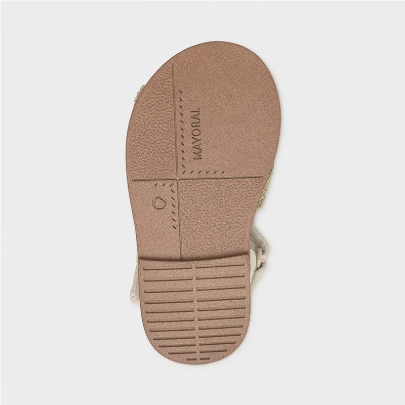Braided Sandal For Baby Girl by Mayoral