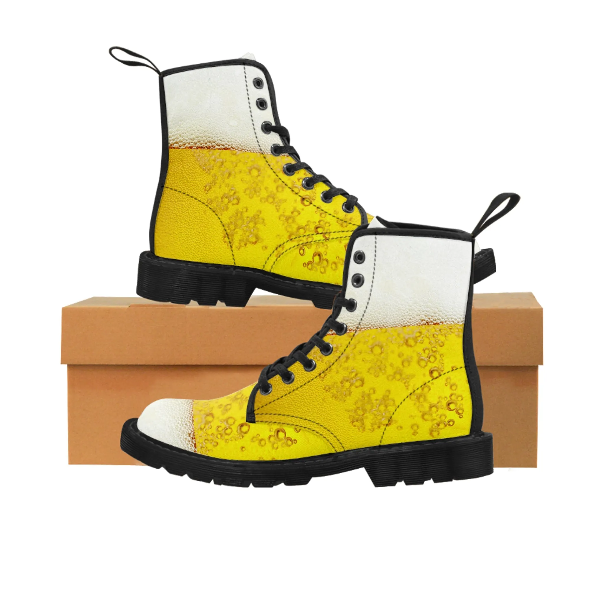 BREWS Men's Canvas Boots