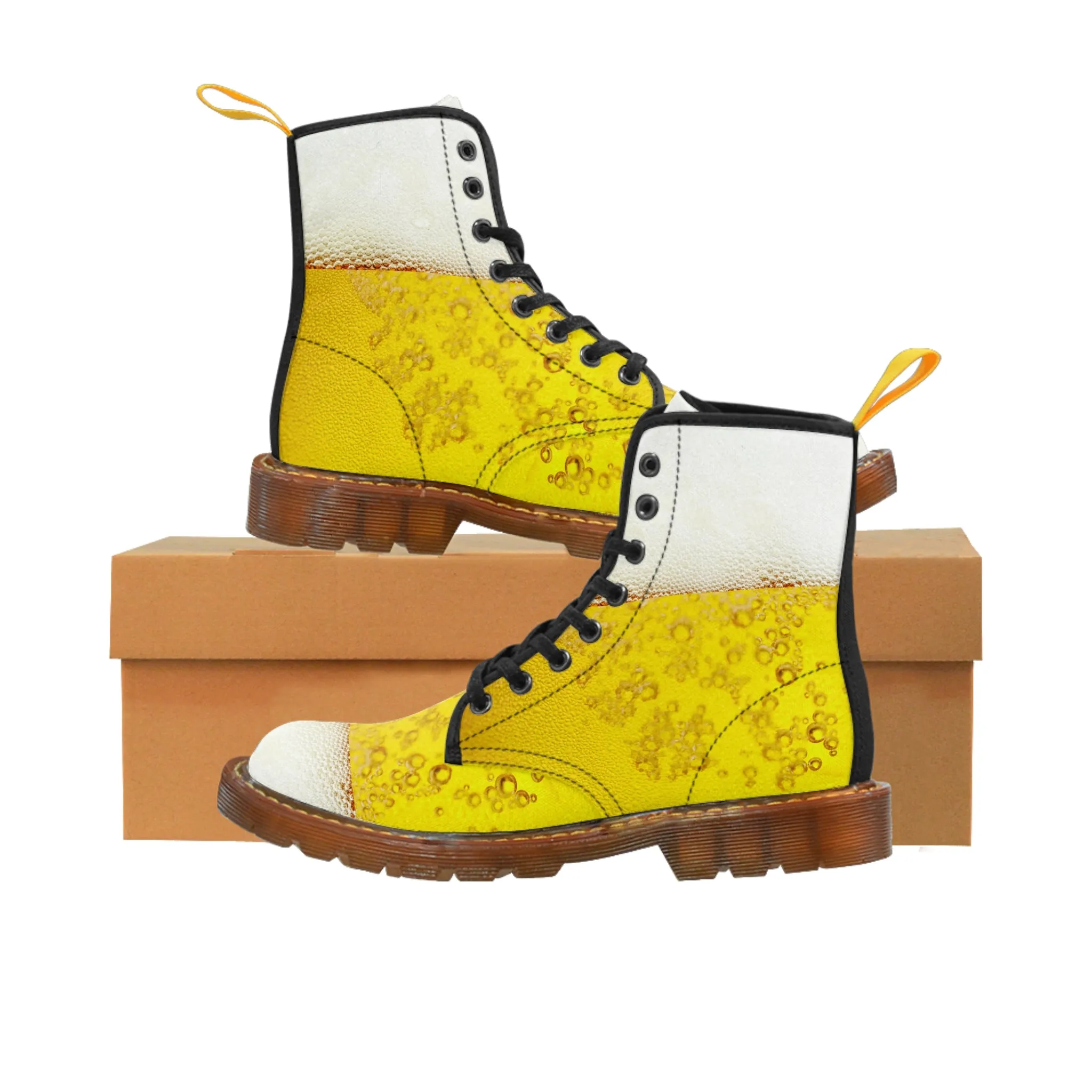 BREWS Men's Canvas Boots