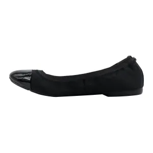 Calvin Klein Ballerinas Fabric Black Colour For Women