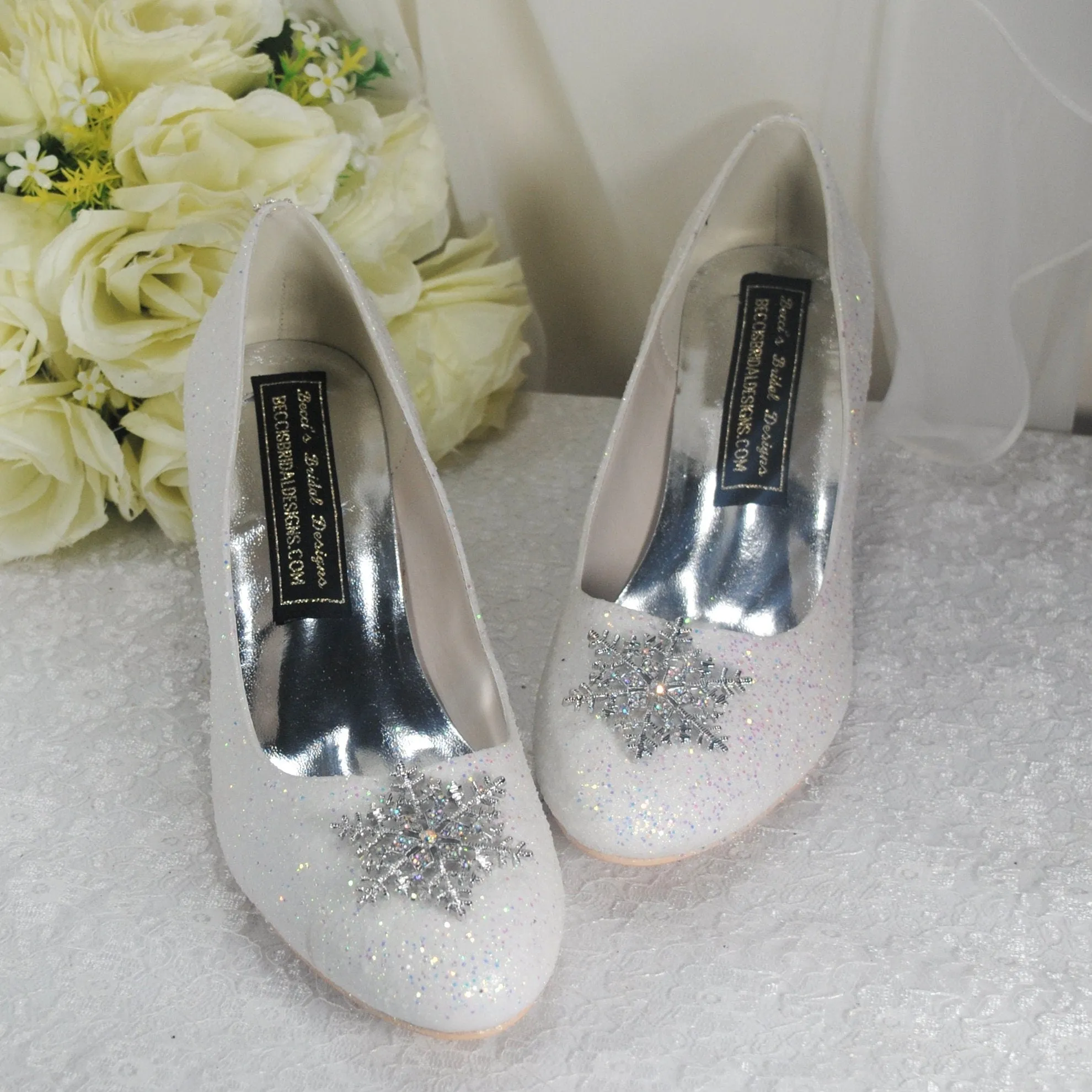 Christmas Winter Wedding Shoes