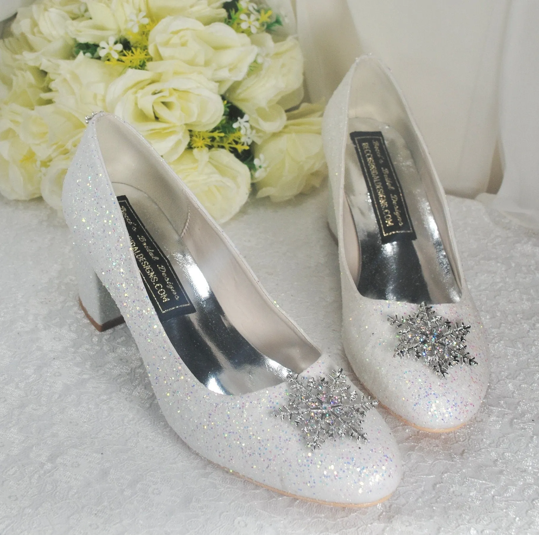 Christmas Winter Wedding Shoes