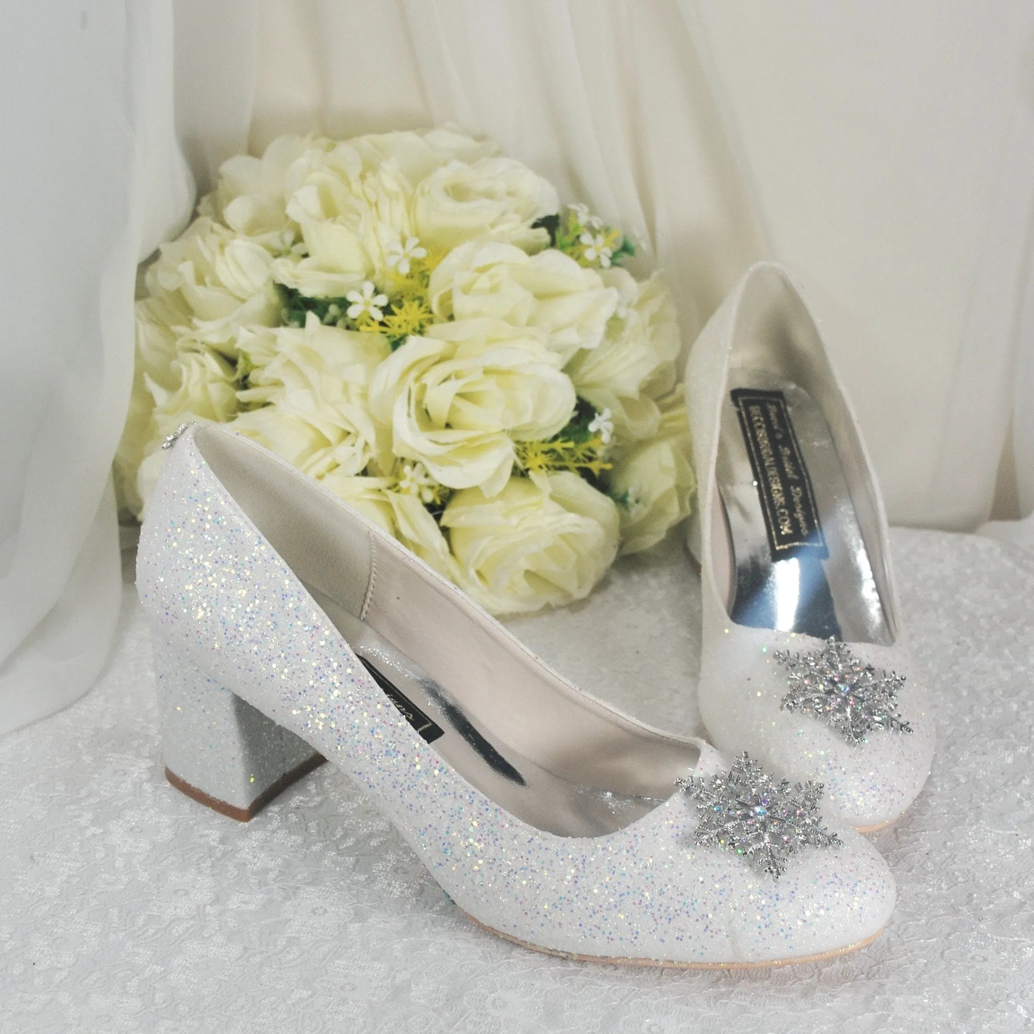 Christmas Winter Wedding Shoes
