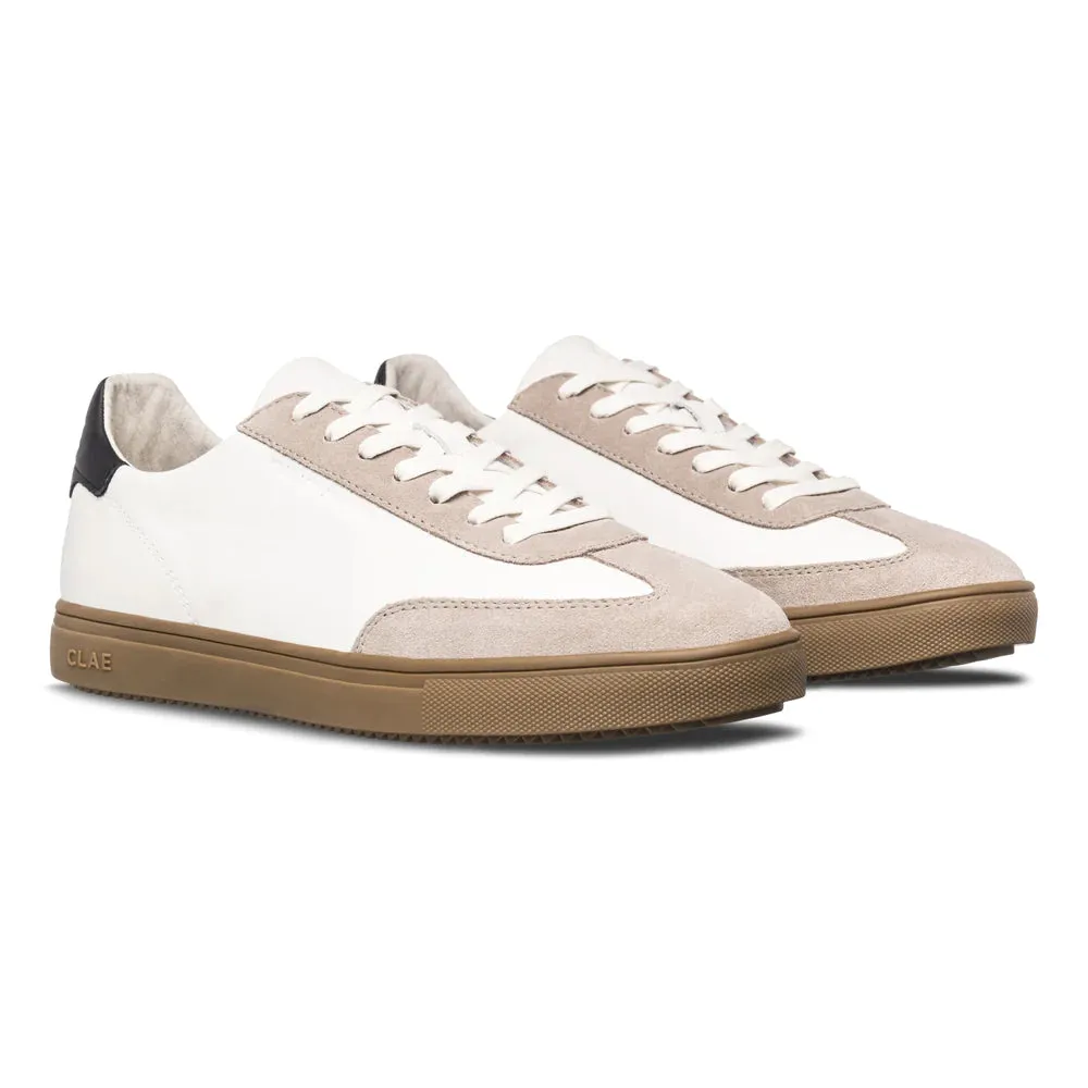 CLAE DEANE SNEAKERS - WHITE FEATHER GREY DARK GUM