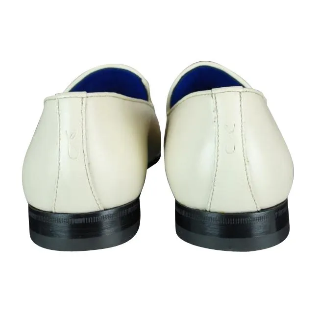 Classica Mascarpone With Rose Gold Hardware Leather Loafers