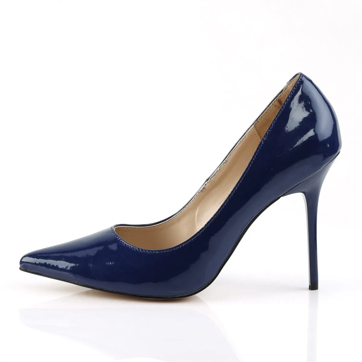 CLASSIQUE-20 Navy Blue Patent
