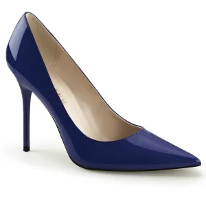 CLASSIQUE-20 Navy Blue Patent