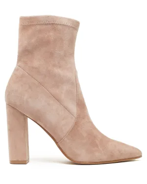 Collete Taupe Suede