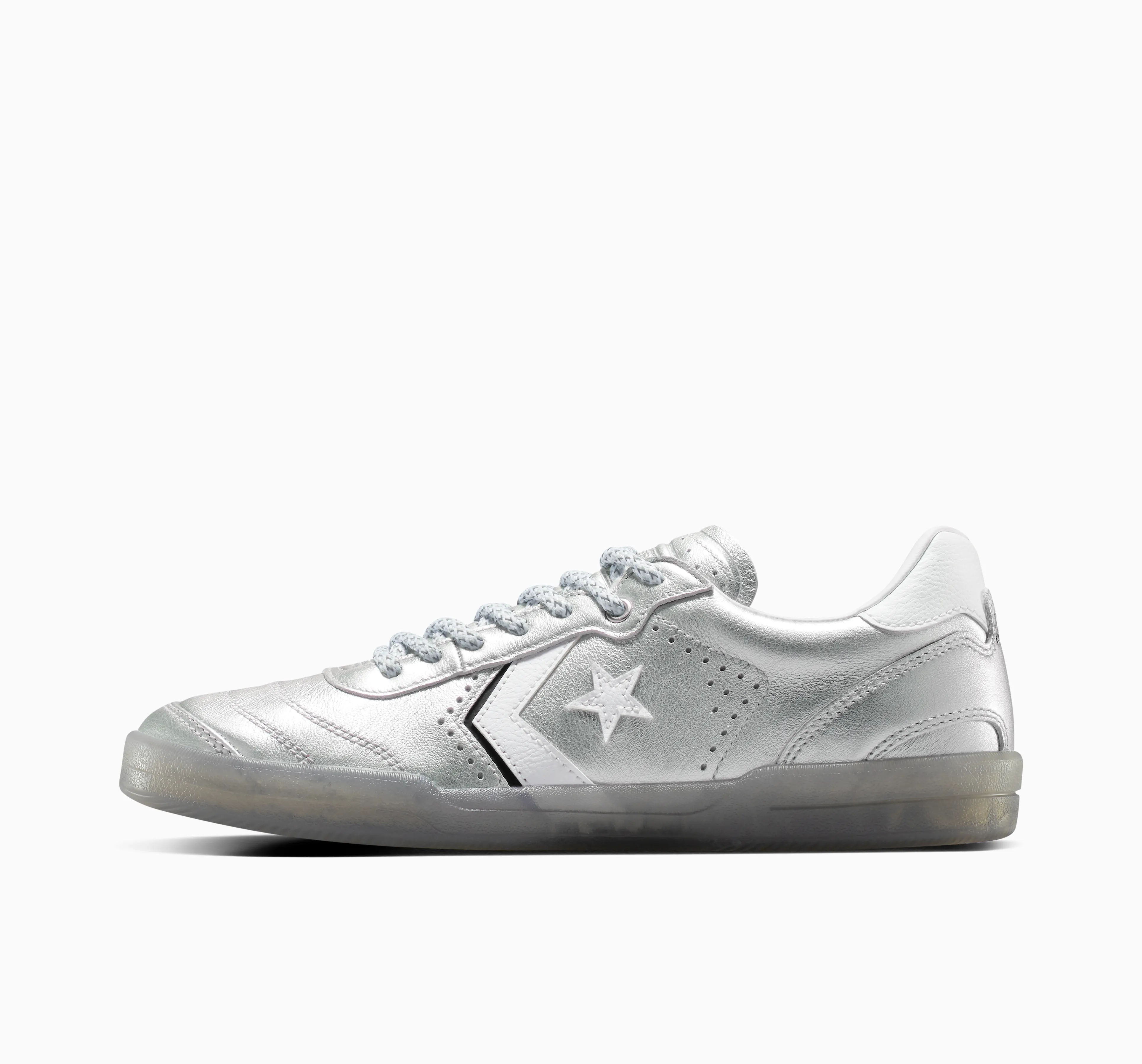 CONS Louie Lopez Pro 2 Leather: Silver/White
