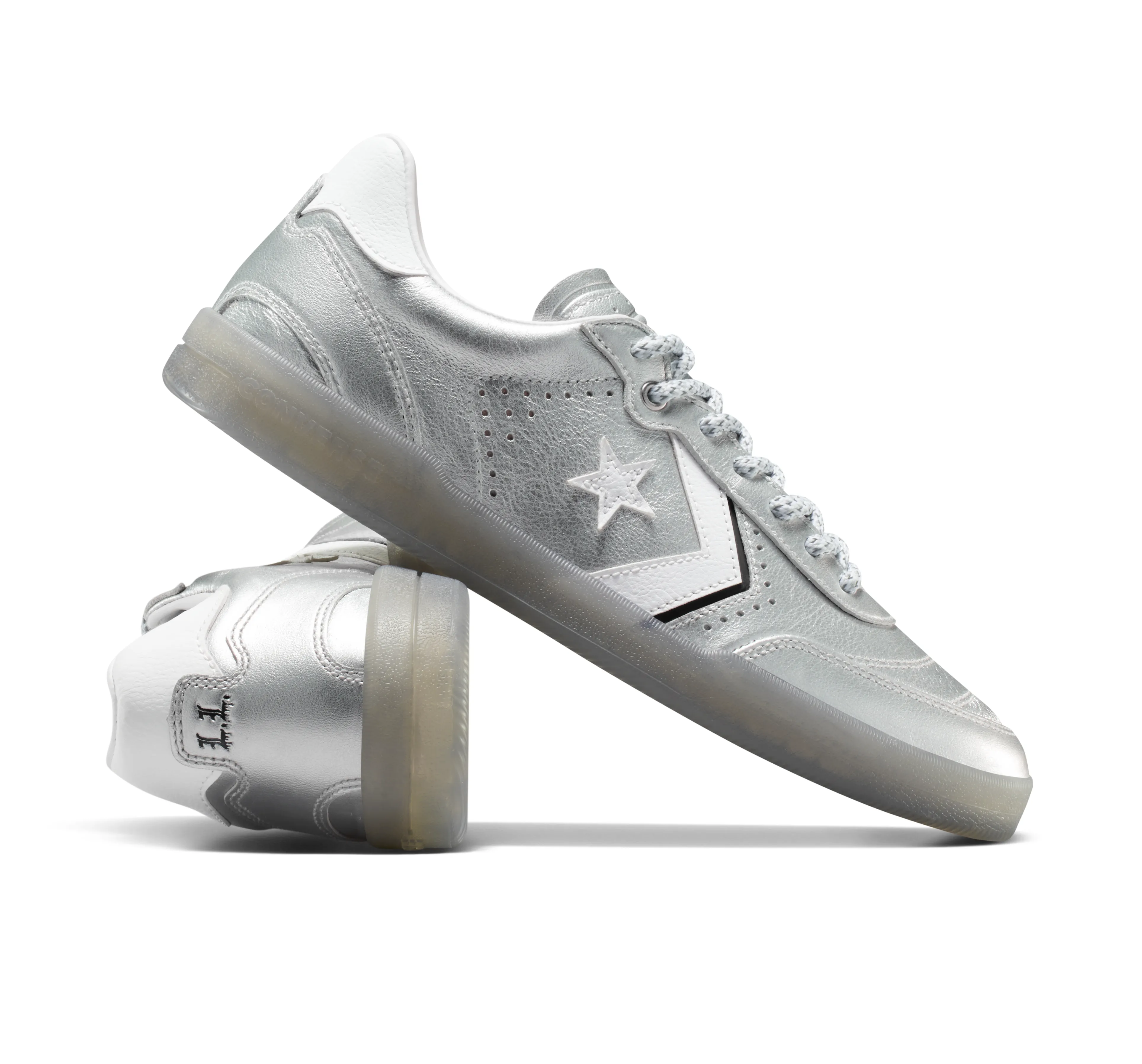 CONS Louie Lopez Pro 2 Leather: Silver/White
