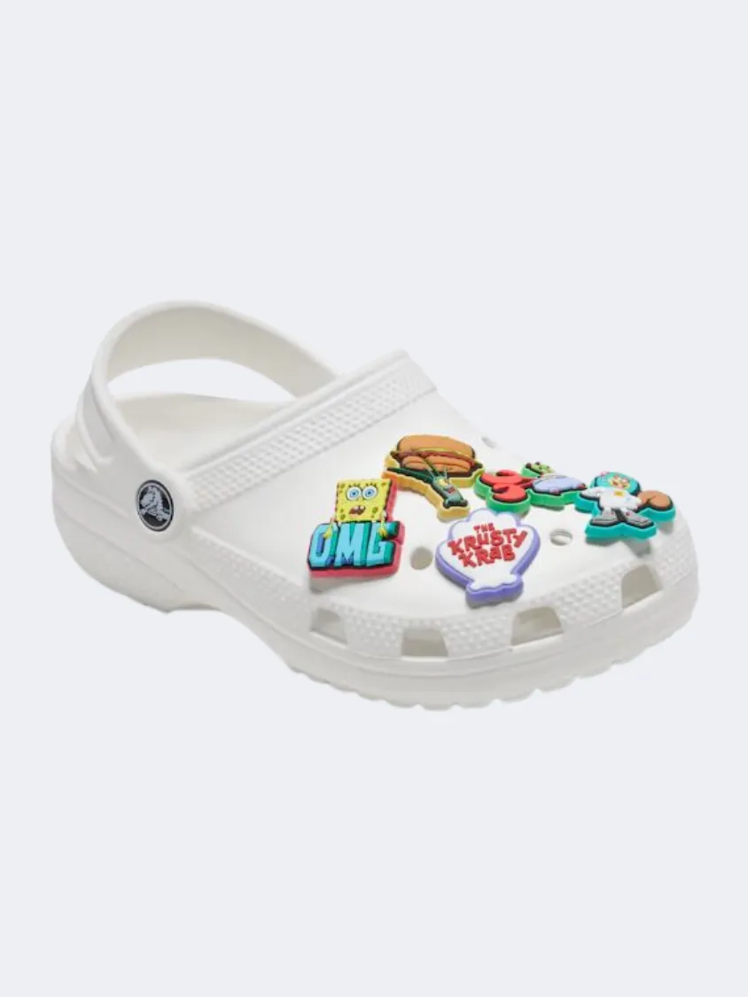 Crocs Spongebob 5 Pack Lifestyle Pins Multi