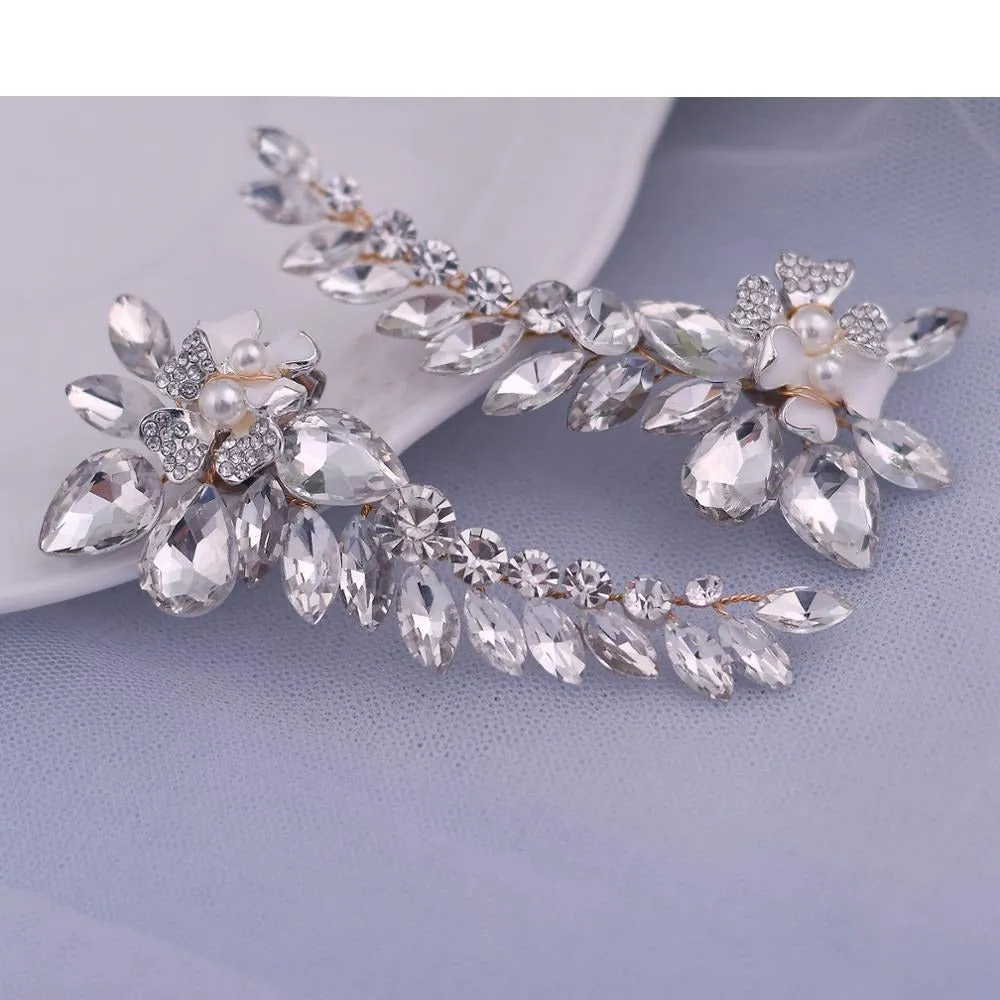 Dazzling Rhinestone Shoe Clips: Effortless Glamour for Every Event