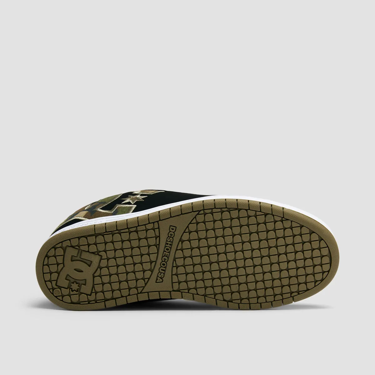 DC Court Graffik Shoes - Black/Black/Green