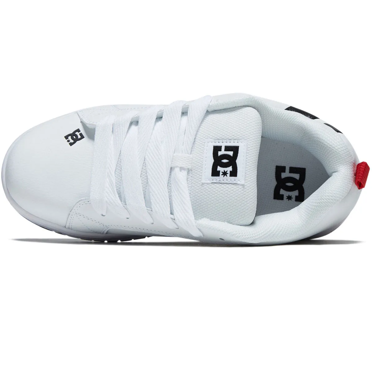 DC Court Graffik SQ Shoes - White/Black/Black