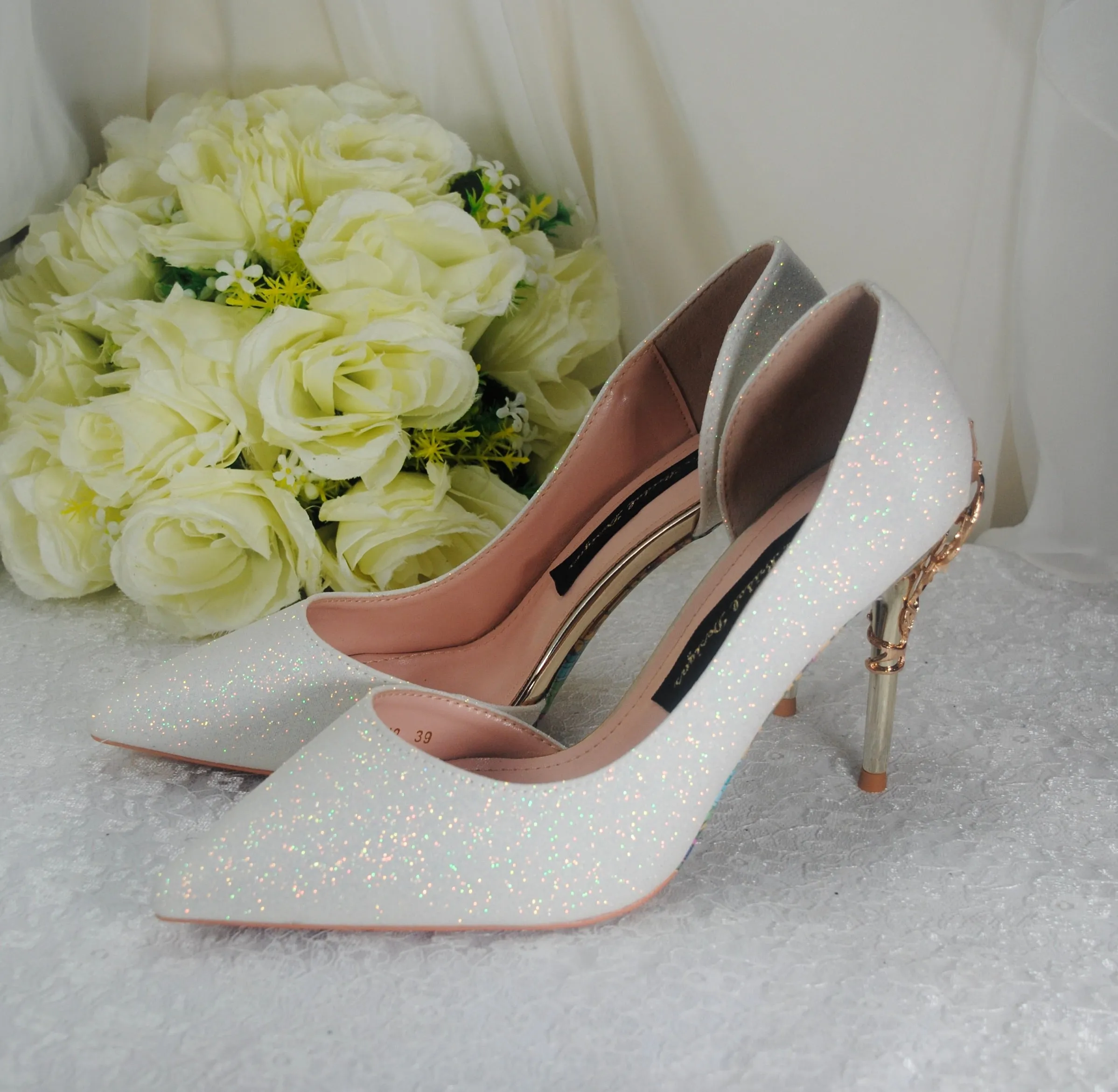 Designer Belle - Ivory Shimmer d'Orsey