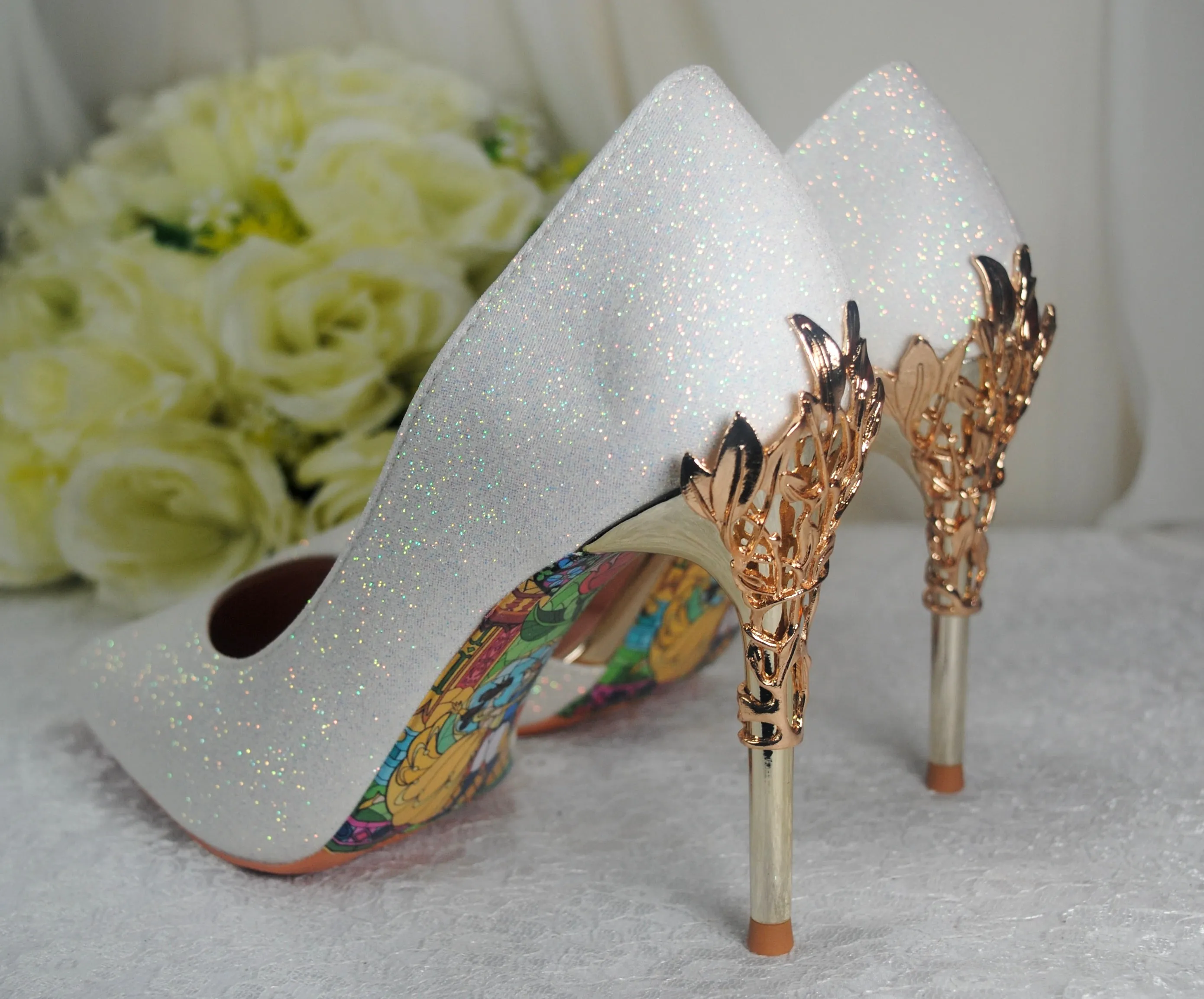 Designer Belle - Ivory Shimmer d'Orsey