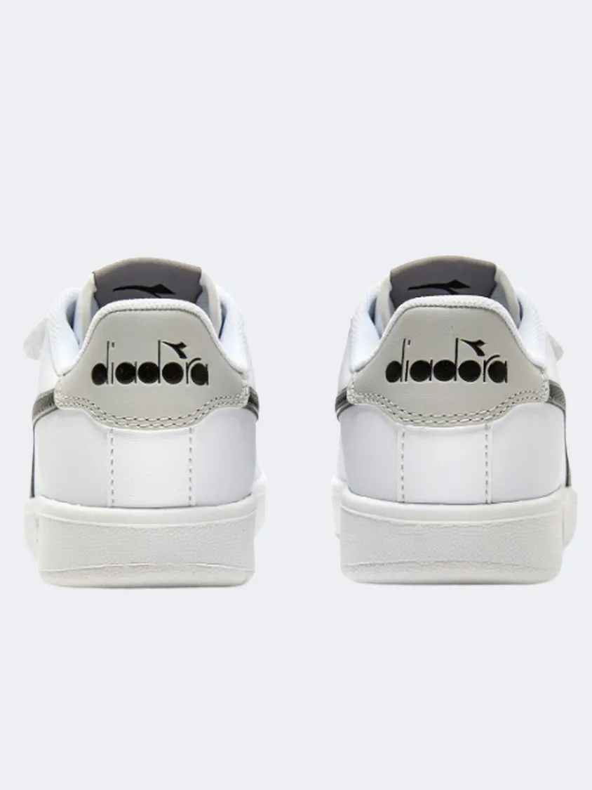 Diadora Game P Ps-Boys Lifestyle Shoes White/Black/Grey