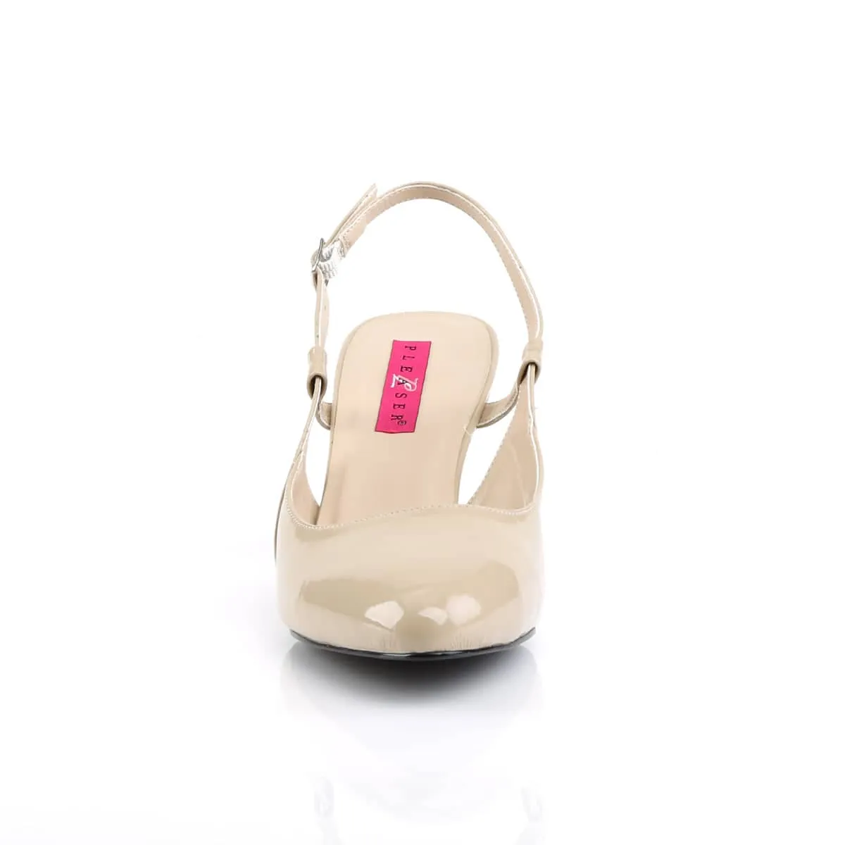 DIVINE-418 Nude Ankle Court Heel
