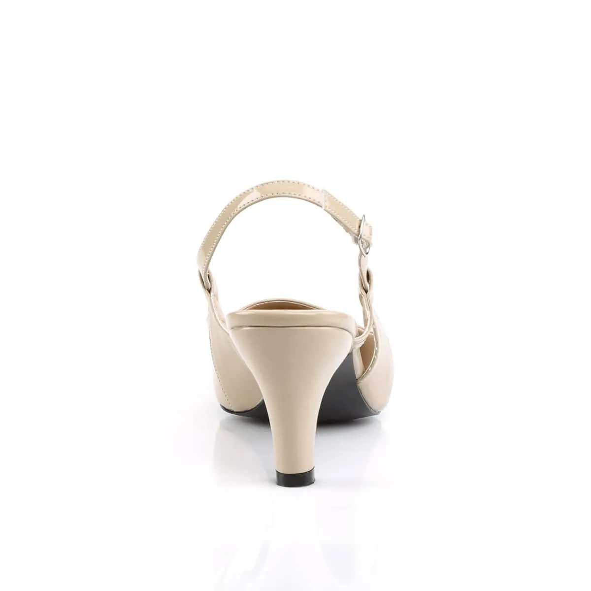 DIVINE-418 Nude Ankle Court Heel