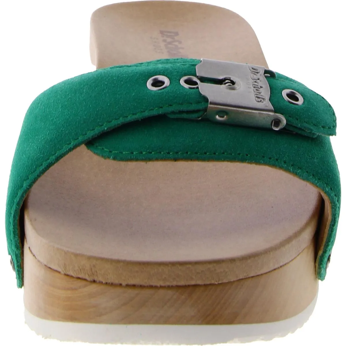 Dr. Scholl's Shoes Womens Buckle Slip On Wedge Sandals
