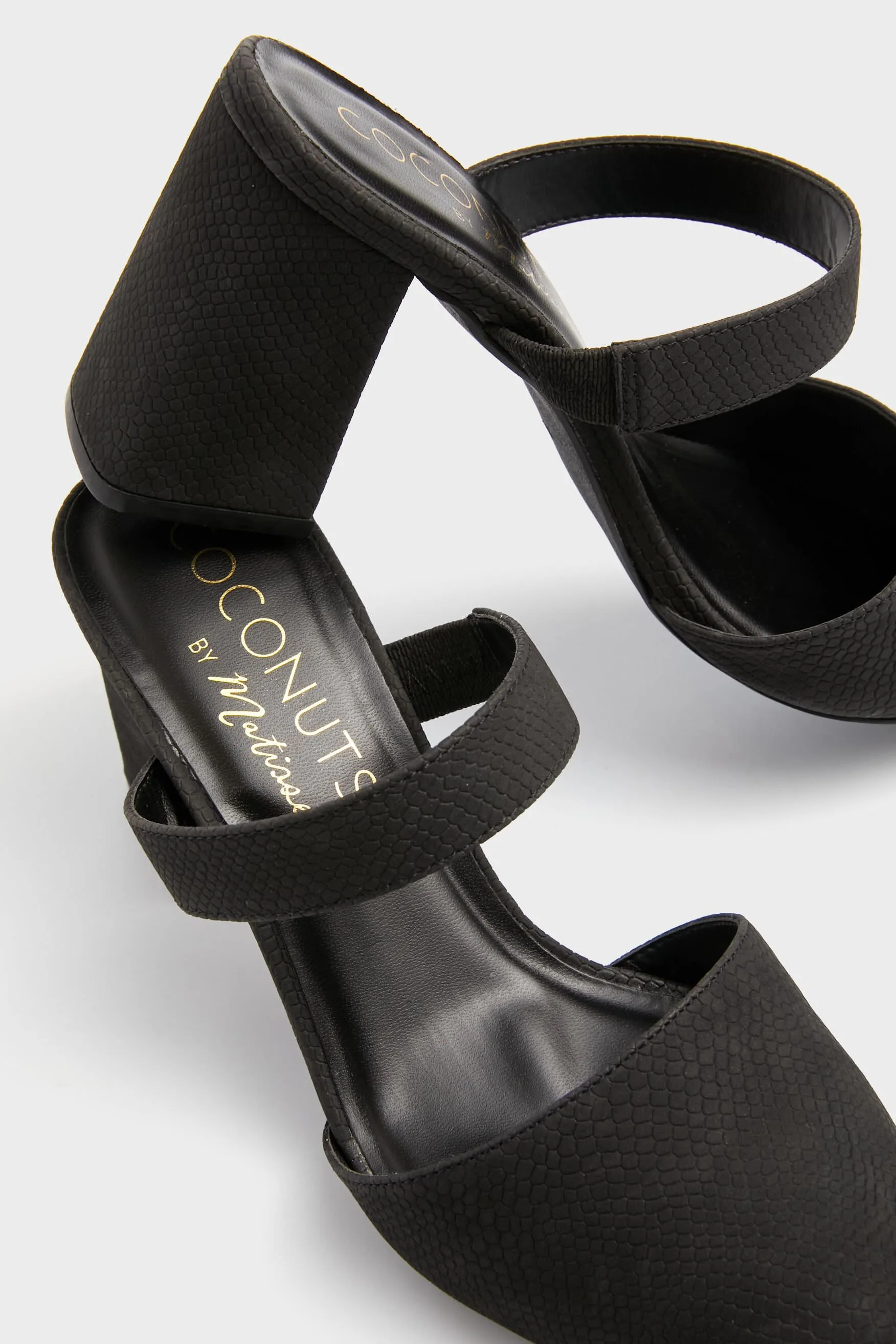 Exclusive Black Riley Heels