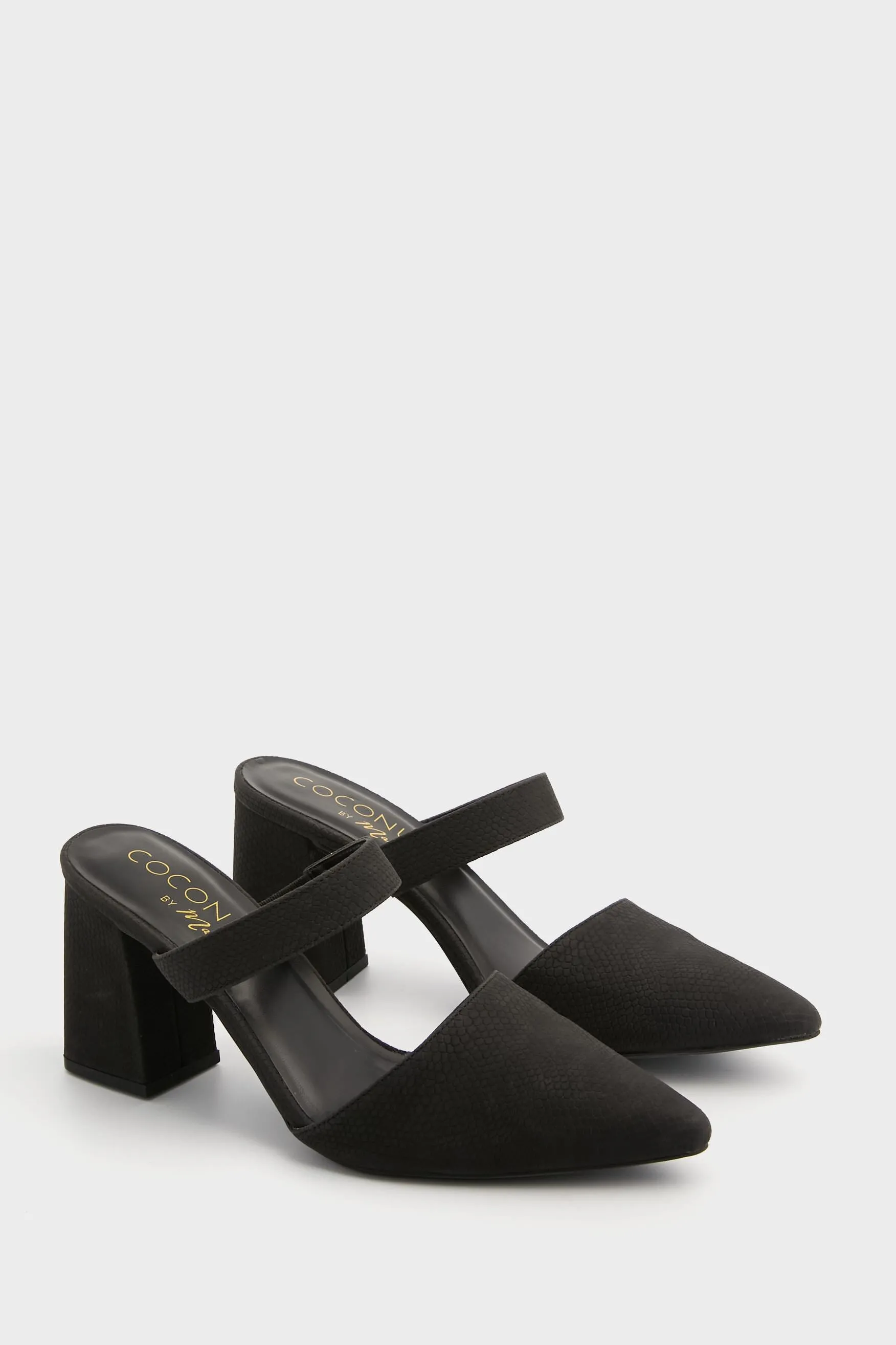 Exclusive Black Riley Heels