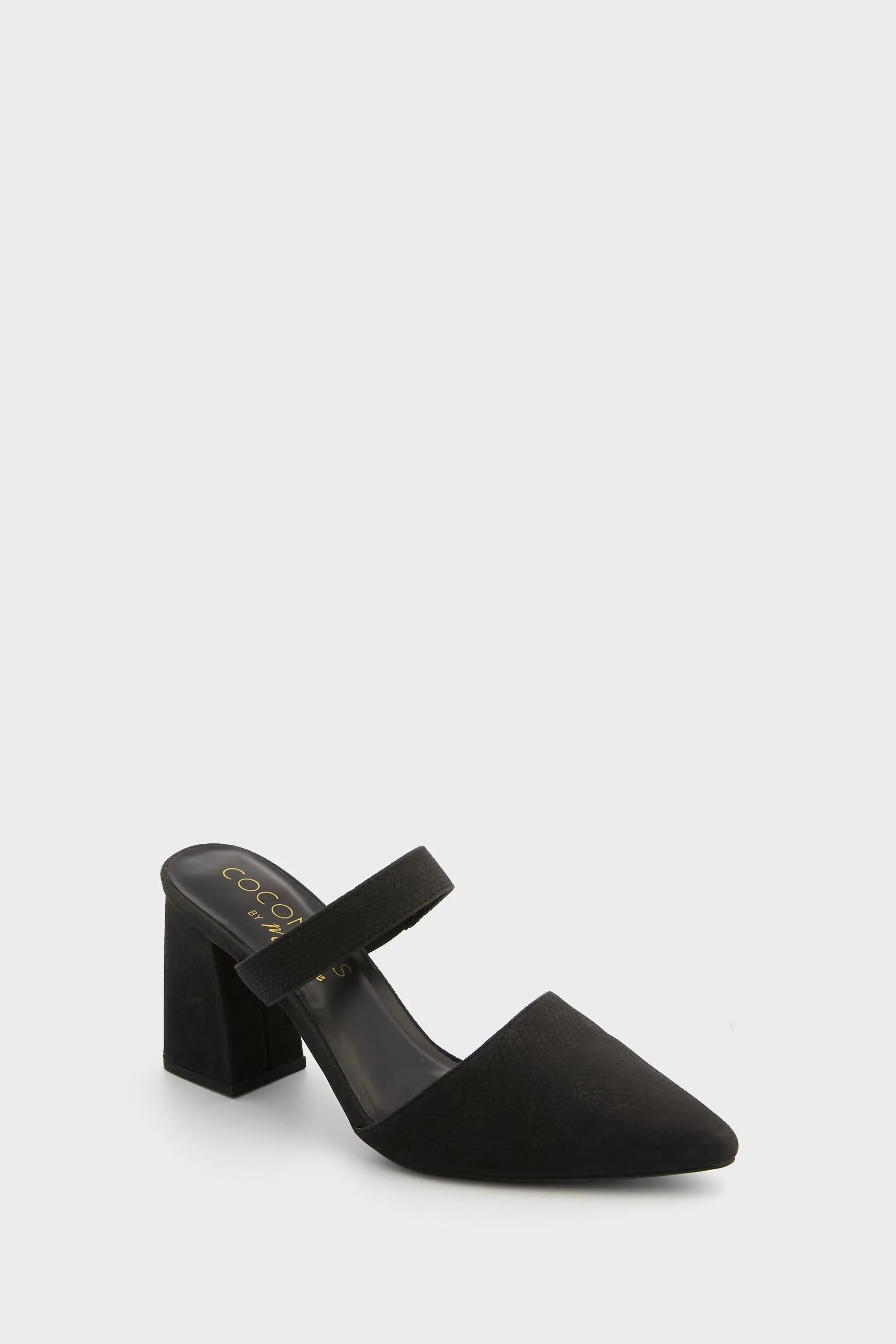 Exclusive Black Riley Heels