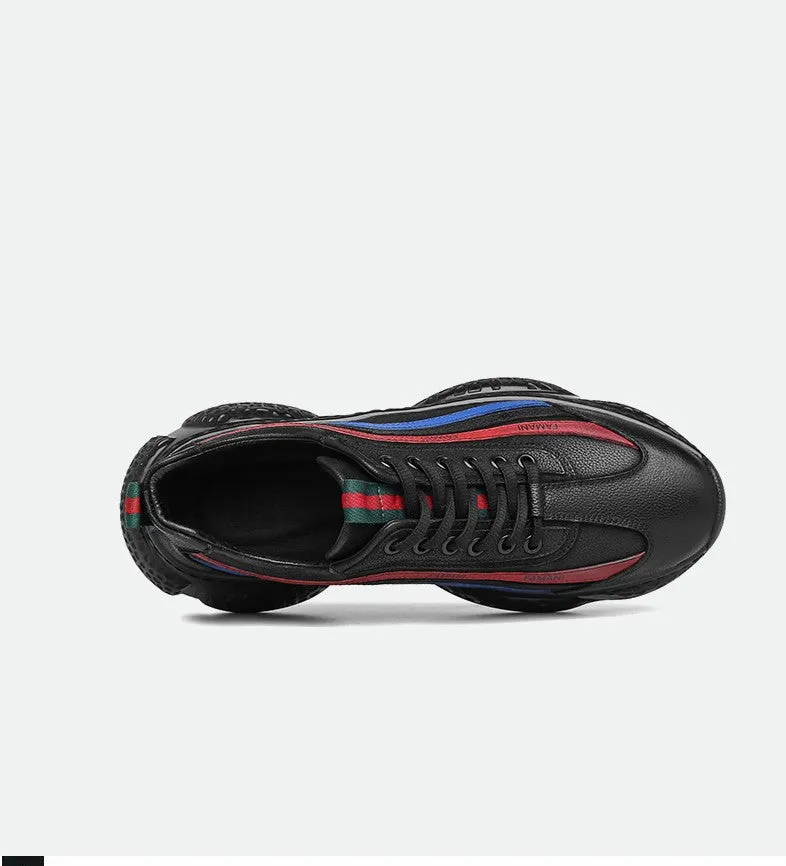 FAMAN MULTI 3 STRIPE TRAINERS