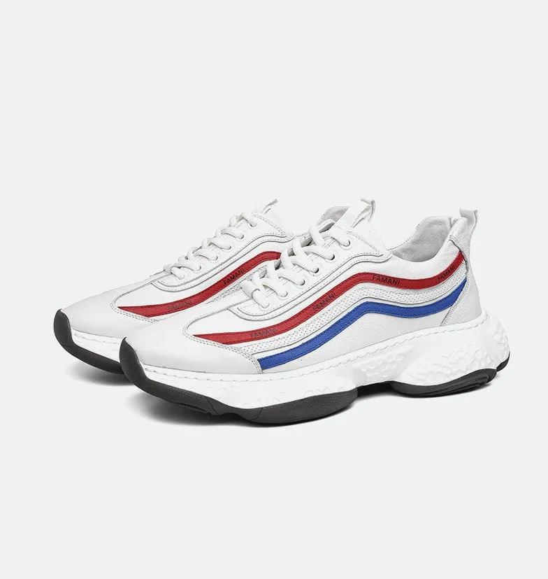 FAMAN MULTI 3 STRIPE TRAINERS